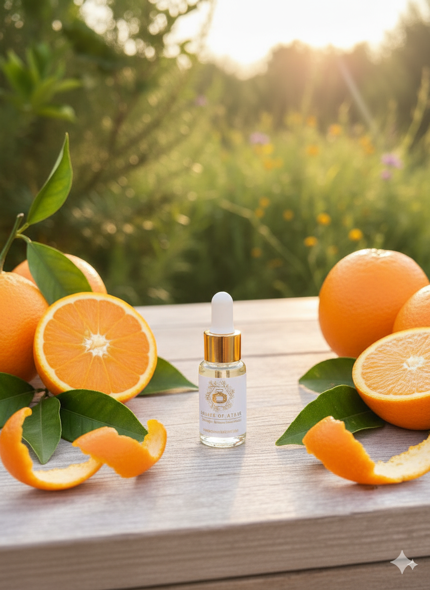 Orange Organic Oil: Uplifting Aroma