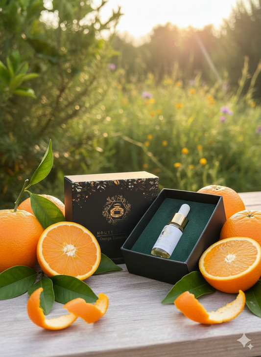 Orange Organic Oil: Uplifting Aroma
